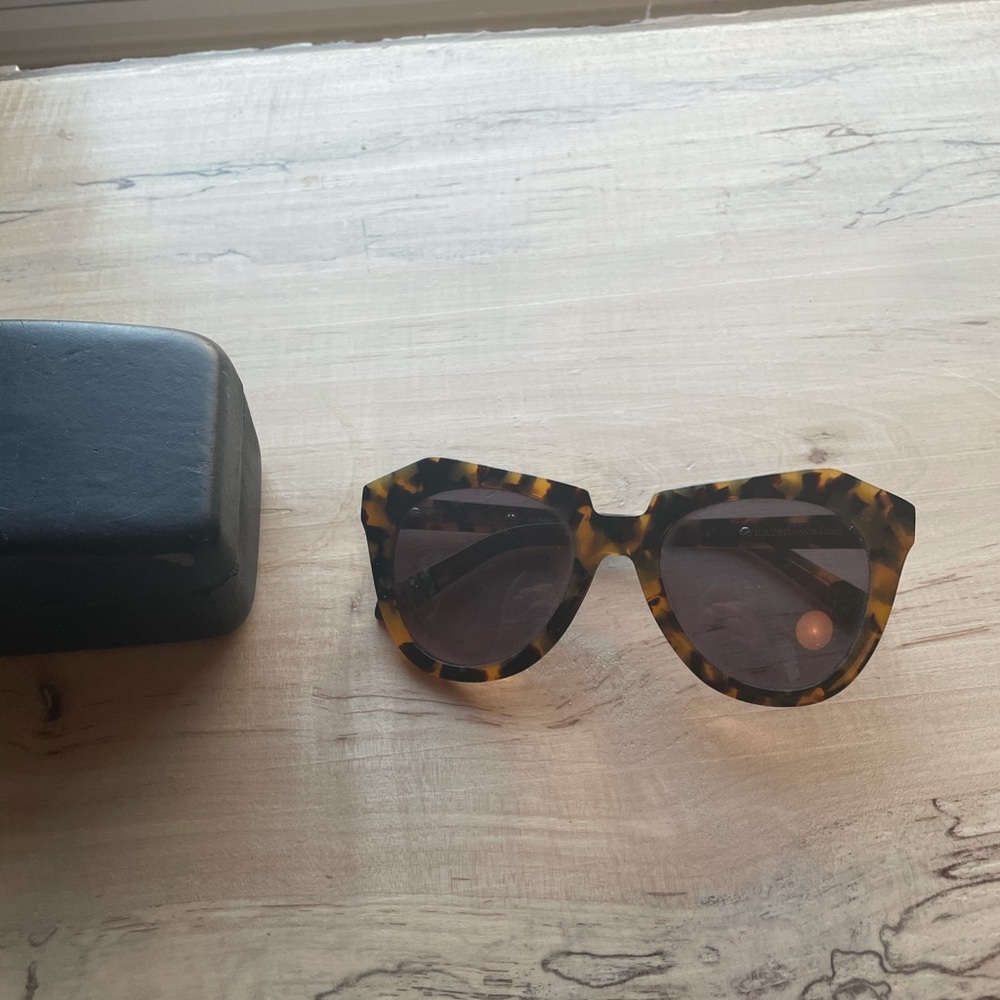 Karen Walker Number One Sunglasses in Tortoise